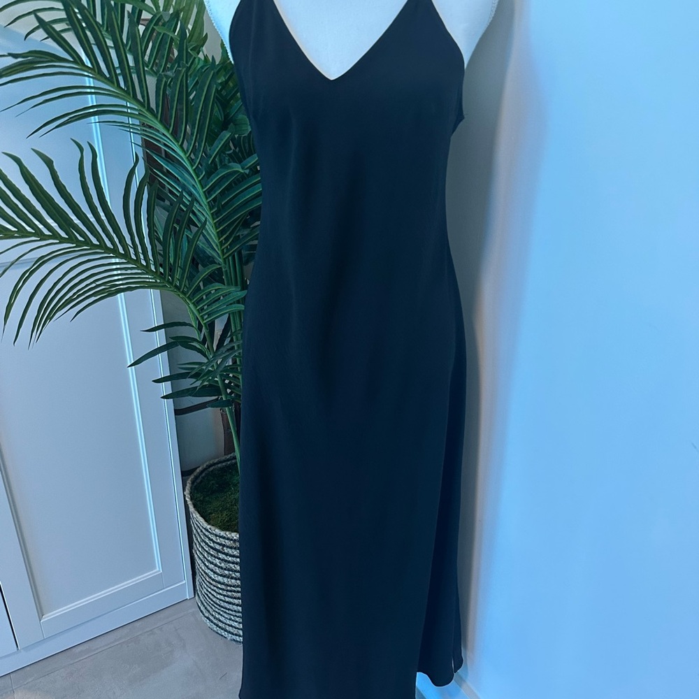 Elegant Black Slip Dress